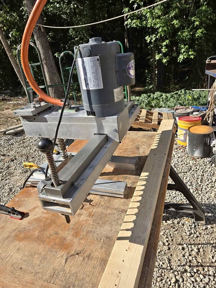 Iine boring machine 23 holes