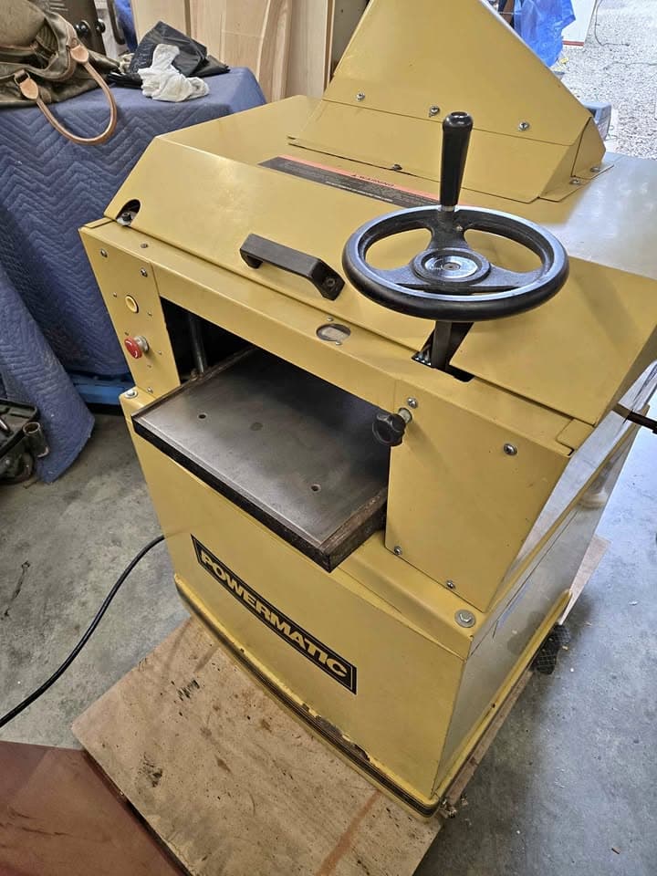 15" powermatic planer molder